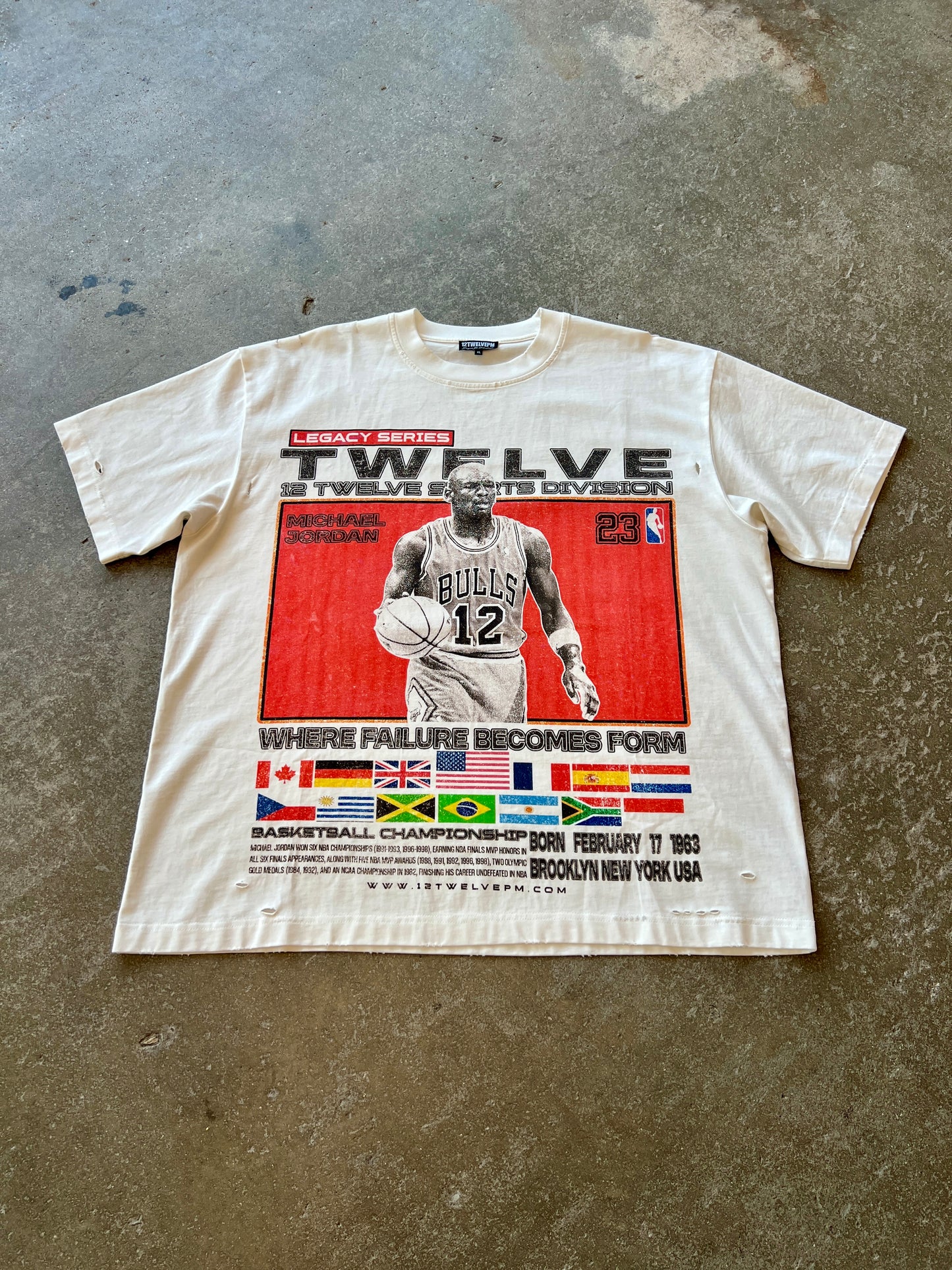 “LEGACY SERIES” WHITE TEE