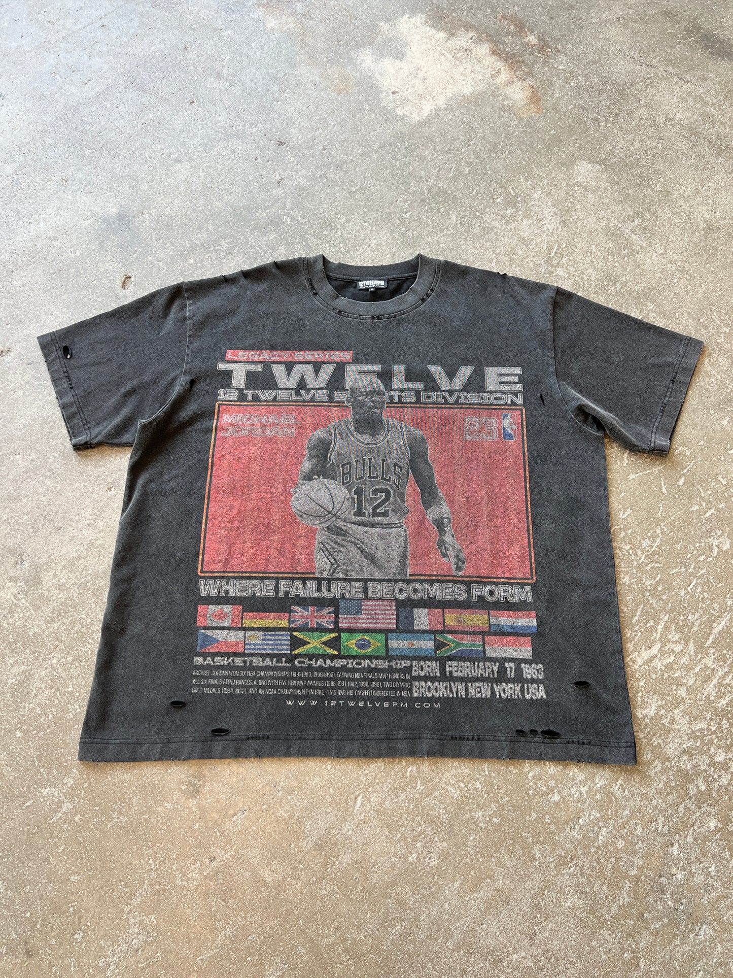 “LEGACY SERIES” BLACK TEE