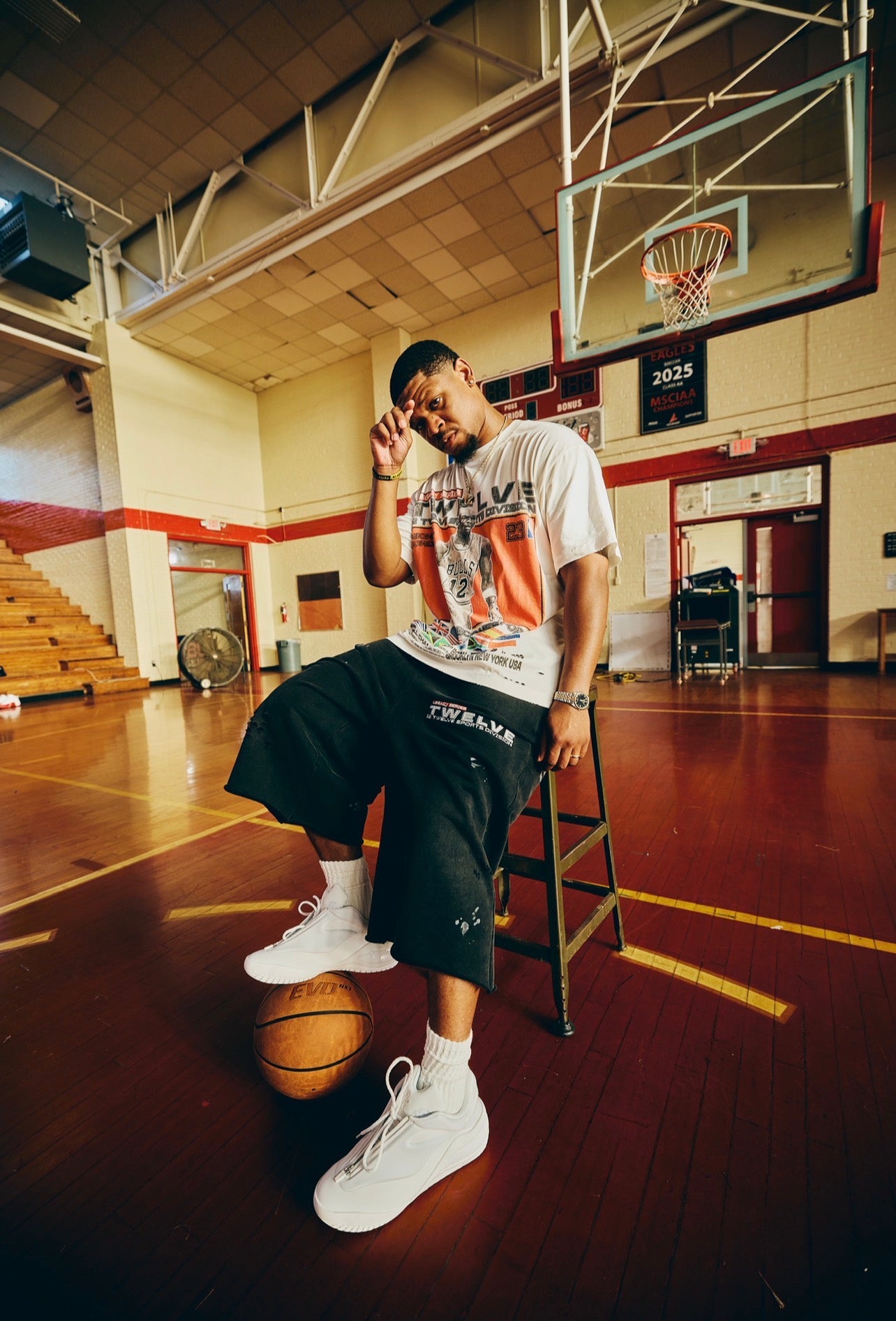 “LEGACY SERIES” BLACK 3/4 SHORTS