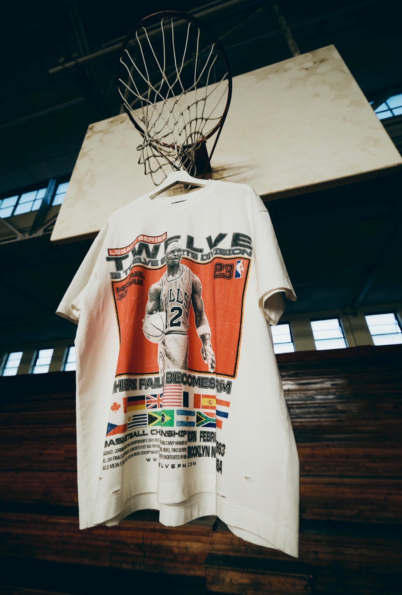 “LEGACY SERIES” WHITE TEE