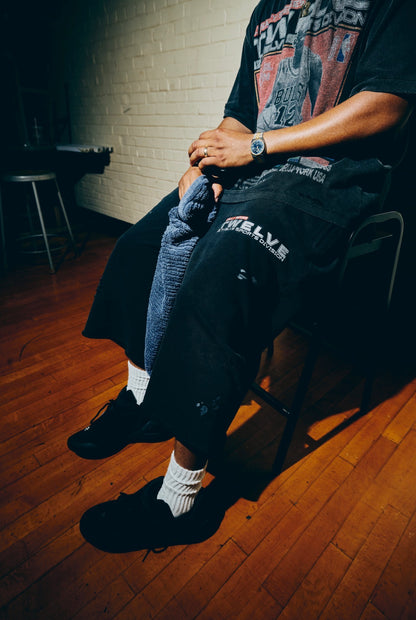 “LEGACY SERIES” BLACK 3/4 SHORTS