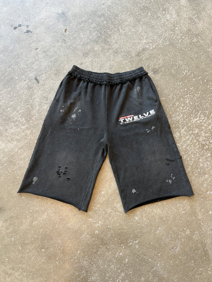 “LEGACY SERIES” BLACK 3/4 SHORTS