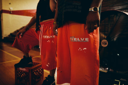 “LEGACY SERIES” RED 3/4 SHORTS